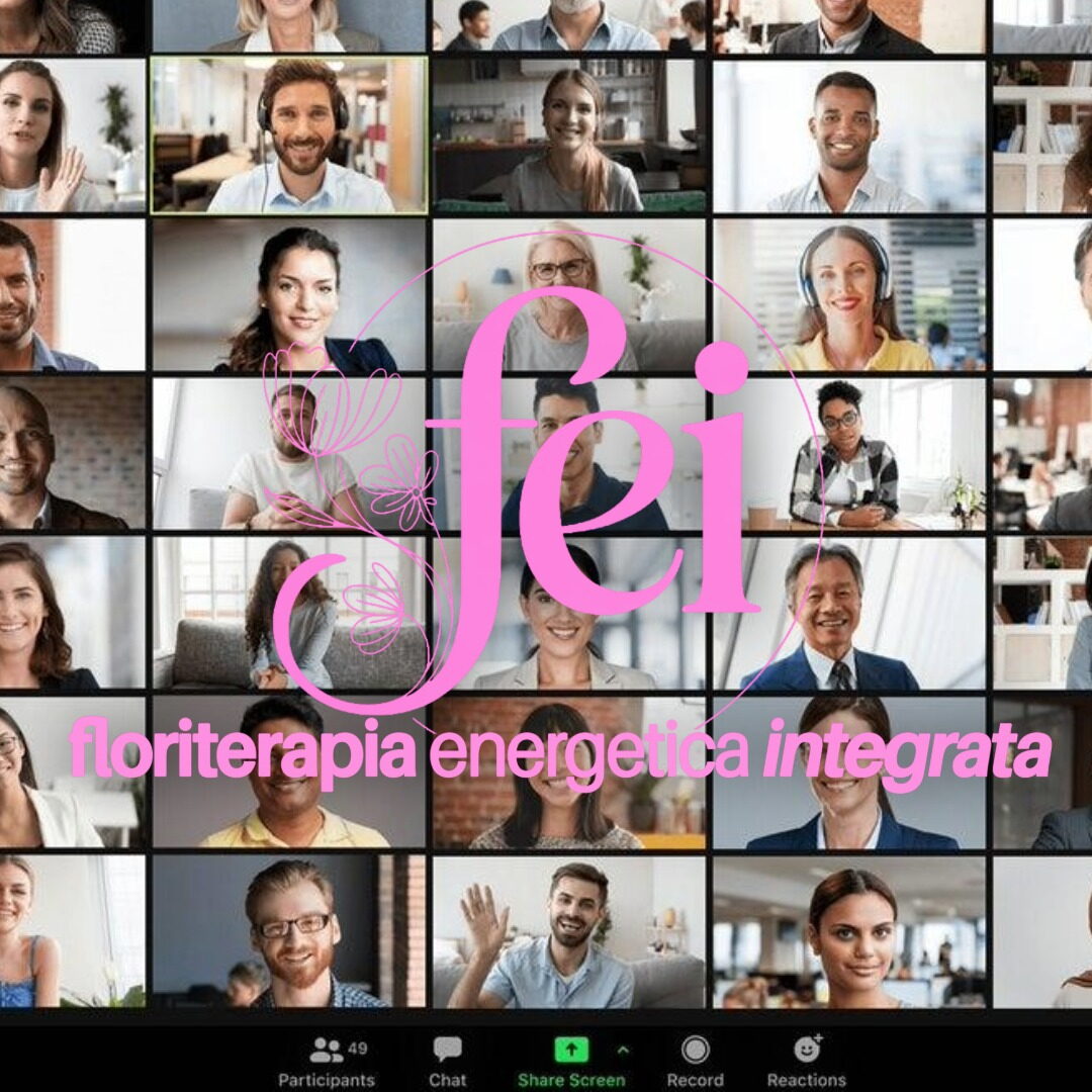 Master di floriterapia online in diretta streaming su Zoom