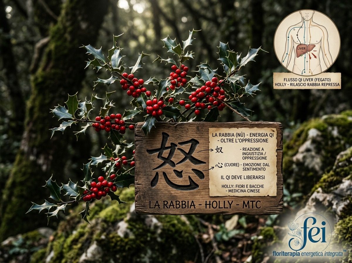 Holly, il fiore di Bach della collera e del cuore che si chiude